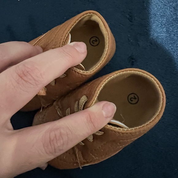 My Baby Boy Brown Dress Shoes - Picture 4 of 5